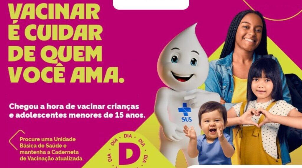 Dia D de Multivacinação será realizado neste sábado (18) em Poços
