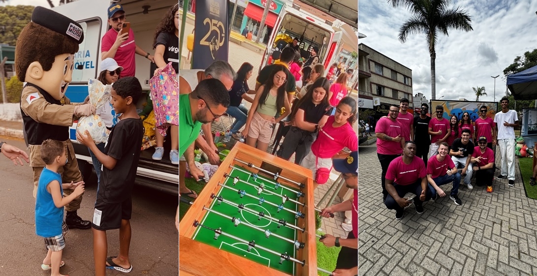 Totó Solidário leva 12 horas de diversão e solidariedade à cidade do Sul de Minas