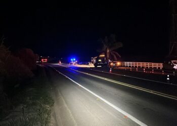 Motociclista fica ferido em colisão com carro na rodovia do Contorno em Poços de Caldas