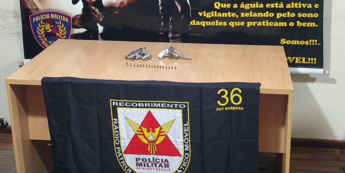 PM prende dois homens após ameaças com arma de fogo por causa de dívida na zona oeste de Poços