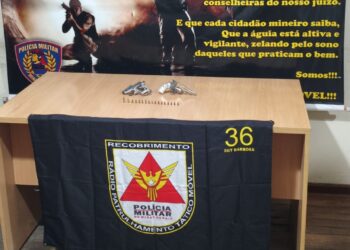 PM prende dois homens após ameaças com arma de fogo por causa de dívida na zona oeste de Poços