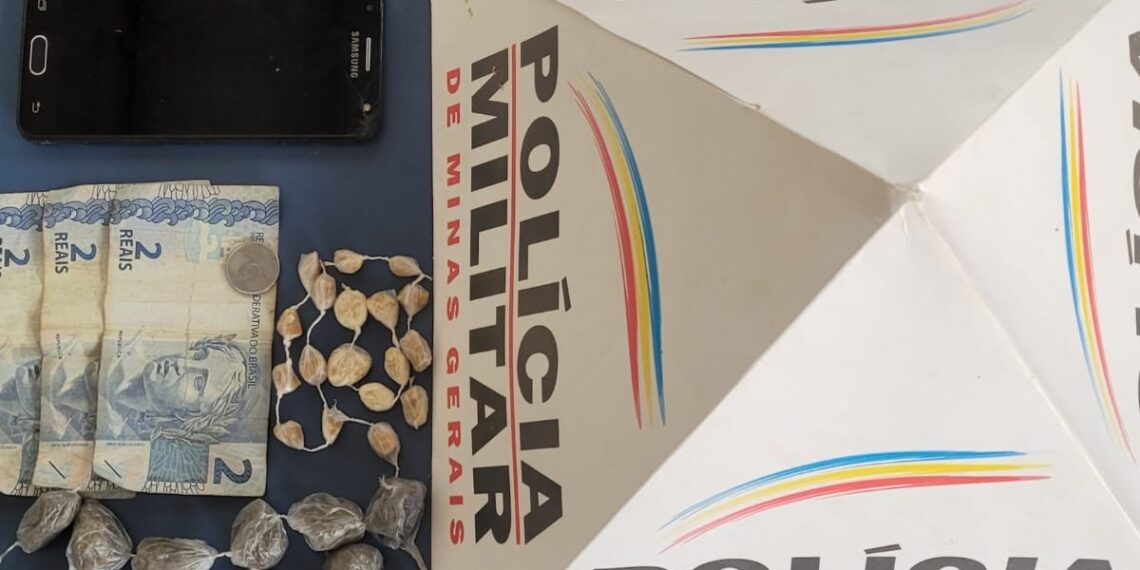 Menor é apreendido por tráfico de drogas na Avenida João Pinheiro, em Poços