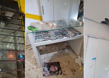 VÍDEO: Ótica no centro de Poços é arrombada duas vezes durante a semana e tem prejuízo de quase R$ 30 mil