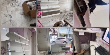 VÍDEO: Loja de sapatilhas é invadida e destruída no centro de Poços