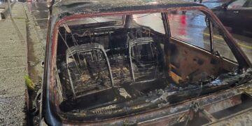 Brasília fica completamente destruída após pegar fogo na zona leste de Poços