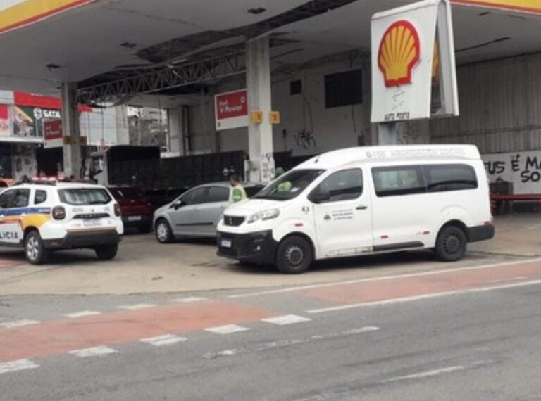 Posto de combustíveis abandonado na avenida João Pinheiro, em Poços, recebe intervenção conjunta