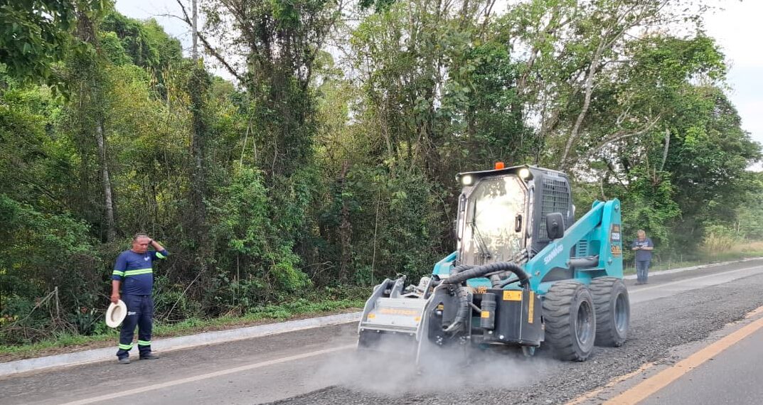 Obras com Pare e Siga são realizadas em rodovias de Poços de Caldas e região