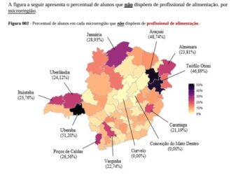 Estudo do TCE-MG mostra que 26,56% dos alunos da rede municipal de Poços não têm profissionais de alimentação nas escolas