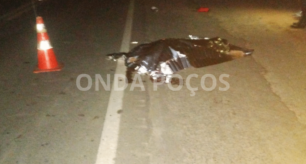 Motociclista morre em colisão na BR-267 próximo ao trevo de Campestre