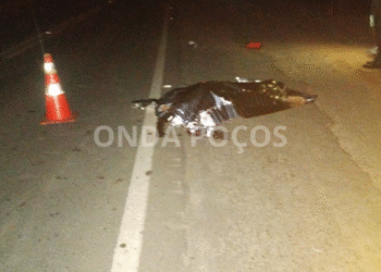 Motociclista morre em colisão na BR-267 próximo ao trevo de Campestre