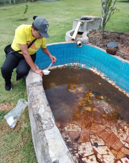 Levantamento LIRAa identifica 24 focos do Aedes aegypti em Poços