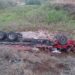 Jovem morre em capotamento de caminhão carregado com bobinas de papel na BR-146