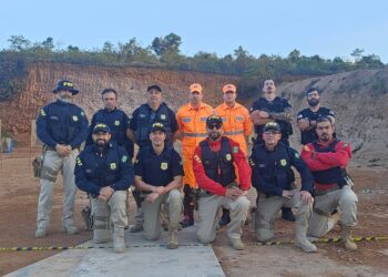 Polícia Civil de Poços participa de curso de armamento e tiro com a Polícia Rodoviária Federal
