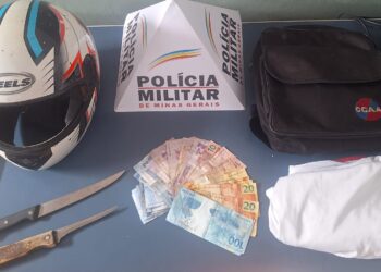 Frentista é rendido com faca durante assalto em posto de combustíveis no Cascatinha, em Poços; suspeito é preso