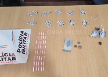 Homem é preso por tráfico de drogas em operação da PM de Poços de Caldas