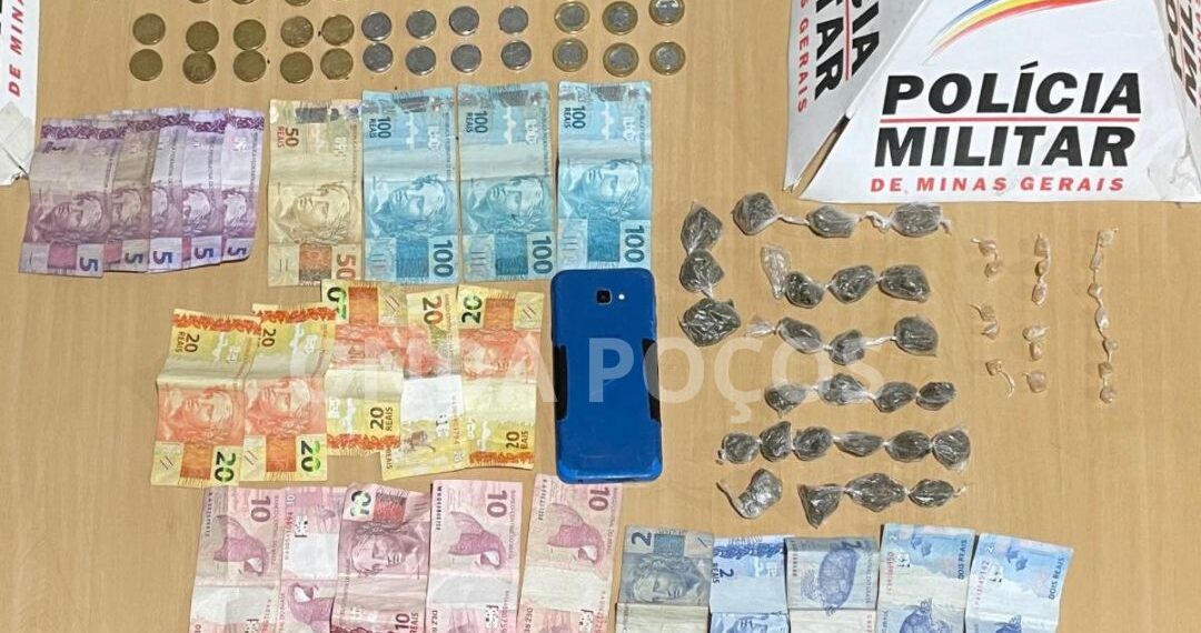 Adolescente é apreendido por tráfico de drogas em Poços de Caldas