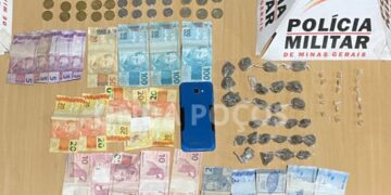 Adolescente é apreendido por tráfico de drogas em Poços de Caldas