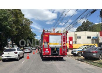 Motorista passa mal ao volante e provoca engavetamento em avenida de Poços de Caldas