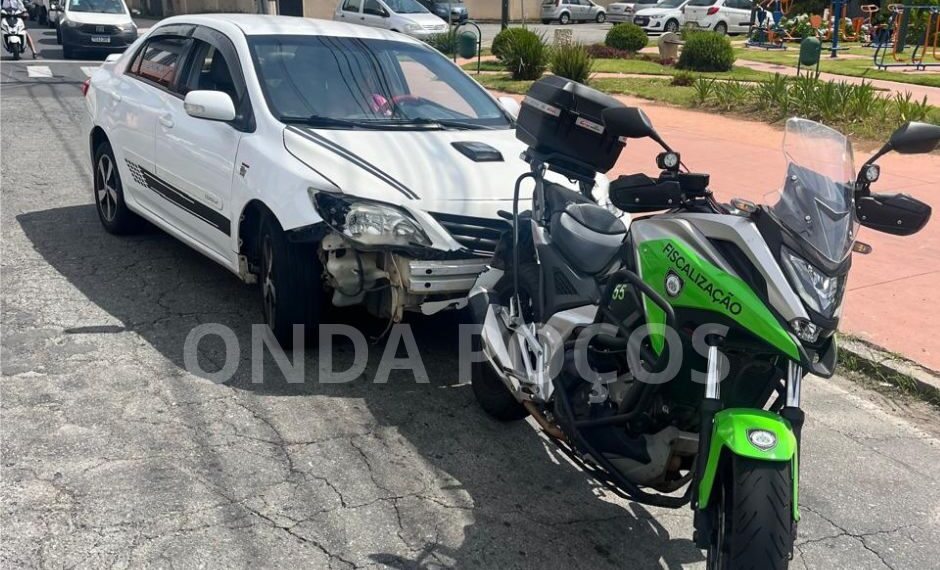 Mulher é presa após fugir de abordagem do Demutran em Poços de Caldas