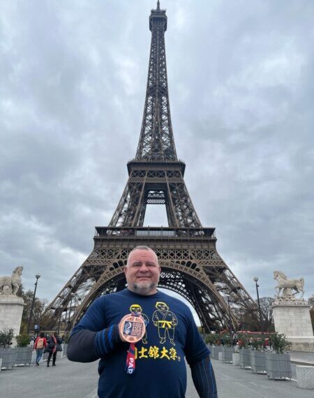 Sensei de Poços conquista medalha no Mundial de Judô na França