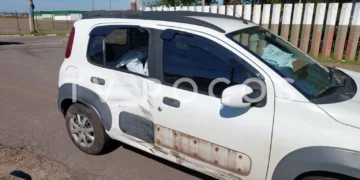 Colisão na MGC-146 deixa dois feridos na manhã deste sábado, em Poços