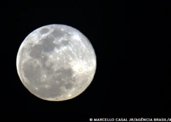 Segunda superlua do ano poderá ser vista no Brasil por 3 dias