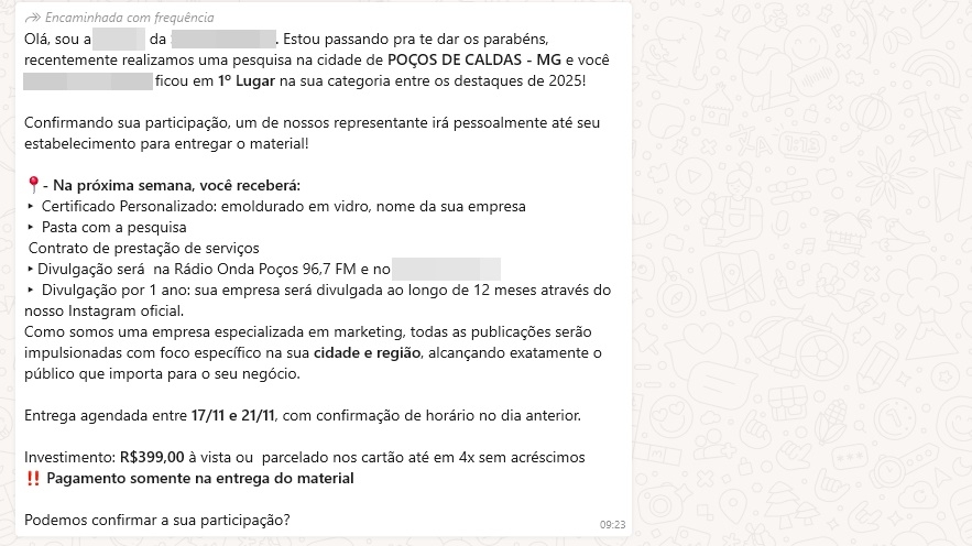 ATENÇÃO! Onda Poços alerta sobre fake news envolvendo o nome da emissora