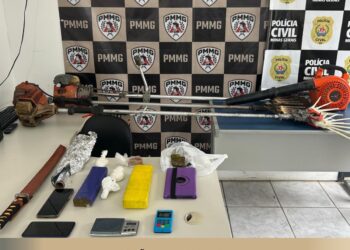 PM apreende drogas durante Operação Agrogerais Segura em Andradas