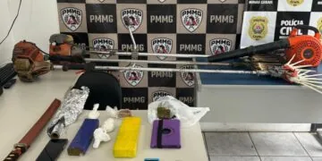 PM apreende drogas durante Operação Agrogerais Segura em Andradas