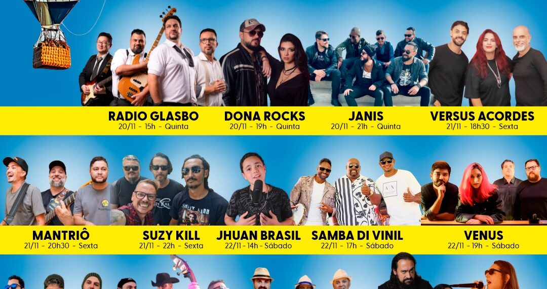 Festival de Balonismo acontece neste final de semana prolongado em Poços