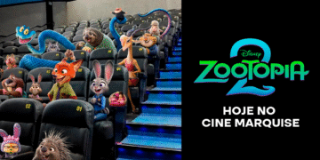 Cine Marquise Ultravisão recebe Zootopia 2: Aventura, mistério e diversão para todas as idades