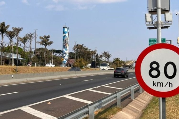 Rodovias com radares de velocidade média 