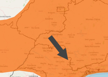 Previsão indica tempestade com ventos de até 100 km/h e queda de granizo para Poços e região