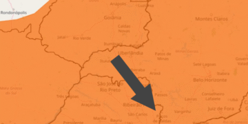 Previsão indica tempestade com ventos de até 100 km/h e queda de granizo para Poços e região
