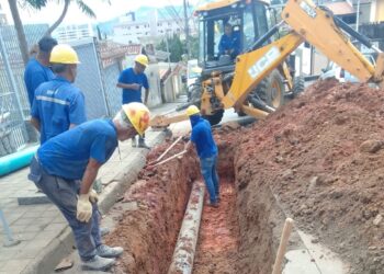 Bairros de Poços poderão sofrer desabastecimento de água por causa de rompimento de adutora