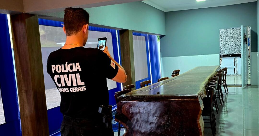 PC recupera mesa avaliada em mais de R$ 22 mil e prende suspeito de receptação