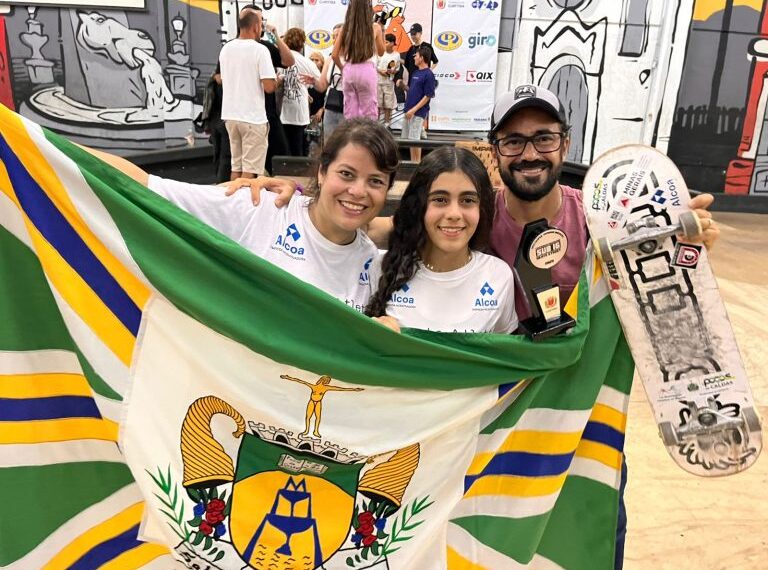 Skatista poços caldense conquista medalha no Brasileiro Sub-16 de Street