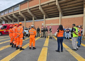 Simulado de Emergência da Barragem do Bortolan é realizado na Zona Oeste de Poços