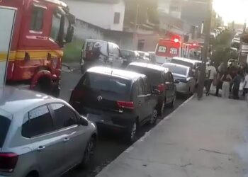 Explosão durante confraternização deixa três mulheres feridas