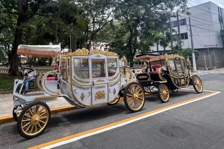 Caxambu adota carruagens elétricas 