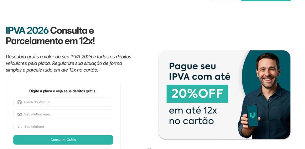 Uvvipague lança campanha de IPVA 2026 e facilita a regularização de débitos veiculares em todo o Brasil