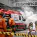 Vazamento de amônia provoca intoxicação de trabalhadores em frigorífico