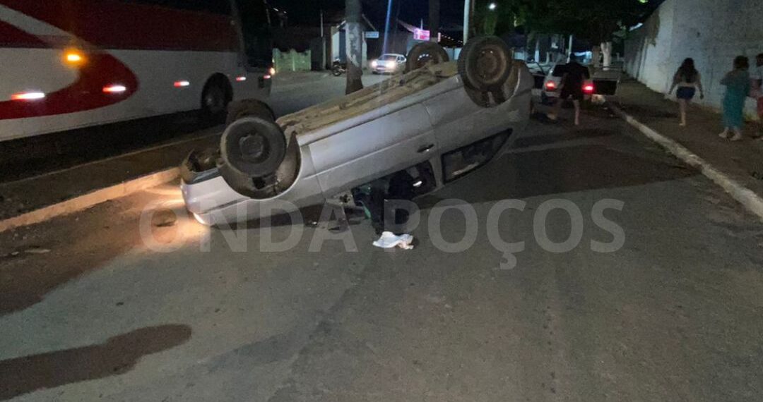 Casal fica ferido após acidente em Campestre