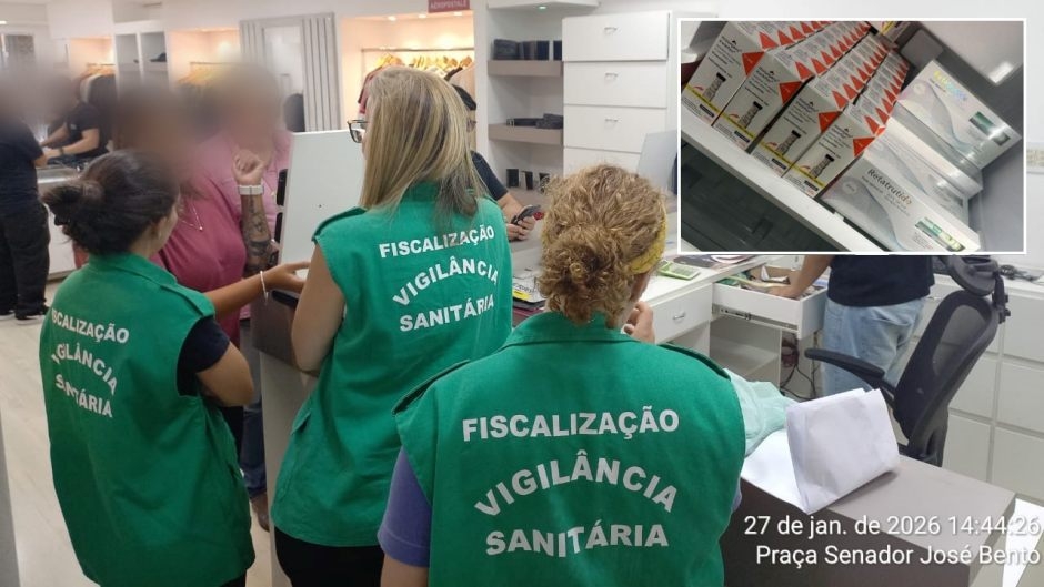 Loja de roupas é interditada por venda ilegal de canetas emagrecedoras no Sul de Minas