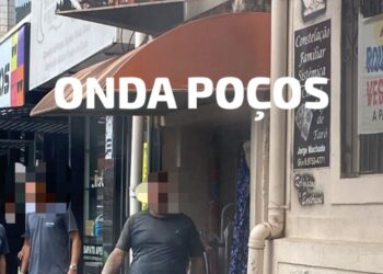 Incêndio atinge loja no Centro de Poços de Caldas