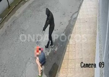 IMAGENS FORTES: homem é executado com mais de 20 tiros no Sul de Minas