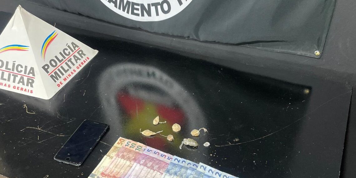 Jovem é preso por tráfico de drogas em Poços de Caldas
