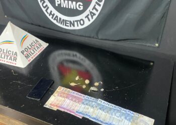 Jovem é preso por tráfico de drogas em Poços de Caldas