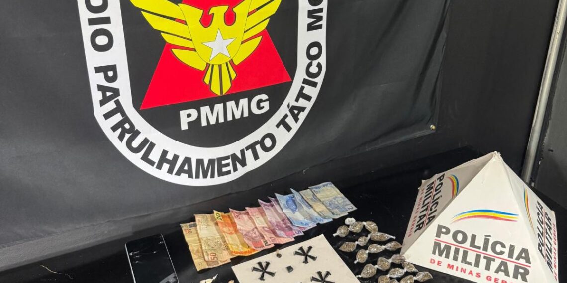 Homem é apreendido com diversas drogas em bairro de Poços de Caldas