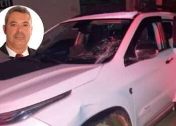 Vereador atropela, foge e é preso 